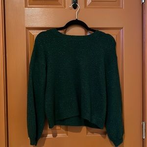 Girls Tucker + Tate Green Sequin Sweater